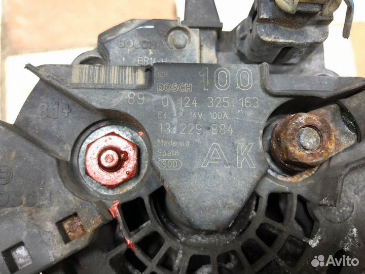 Генератор Opel Astra H 100A