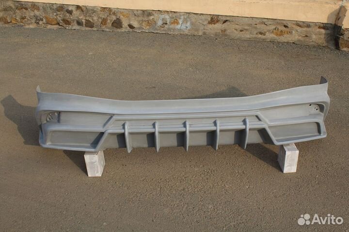 Lexus RX 2019+ Диффузор заднего бампера Wald V4GC7