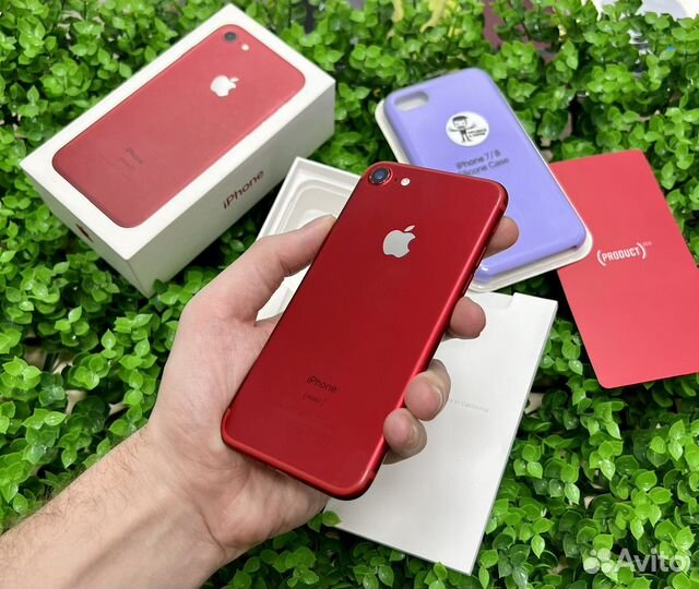 iPhone 7 128gb Product Red Ростест