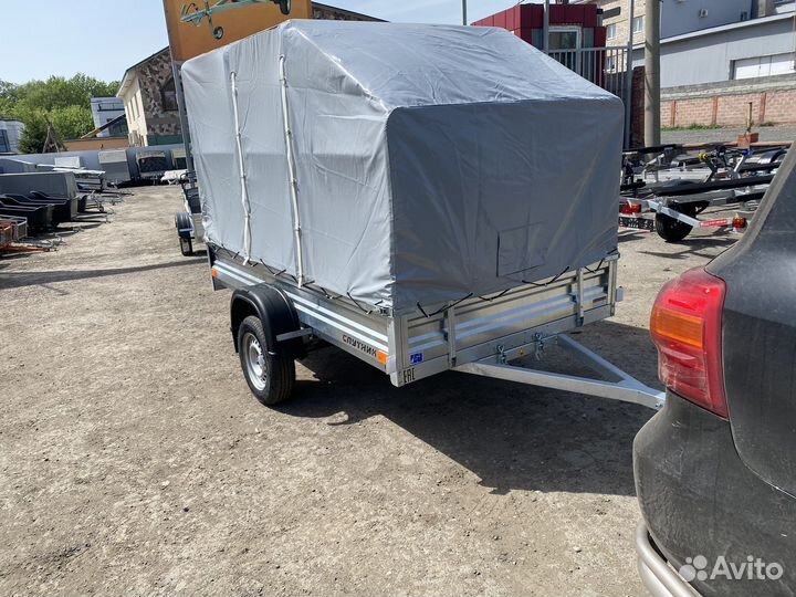 Прицеп Эксперт 2,6х1,5 с тентом 1,5м в Ульяновске