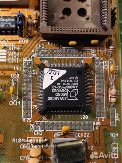 Материнская плата 386 SX-40