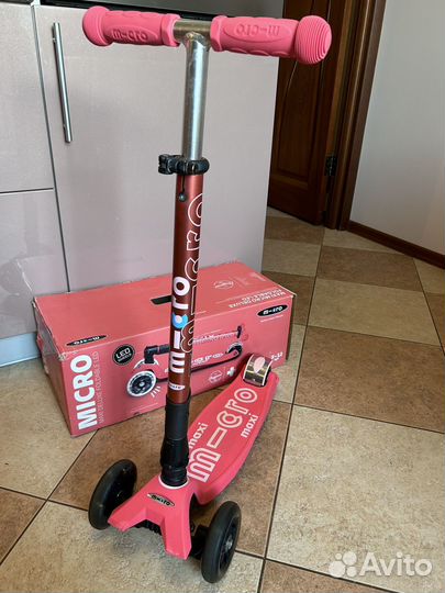 Самокат детский трехколесный micro maxi