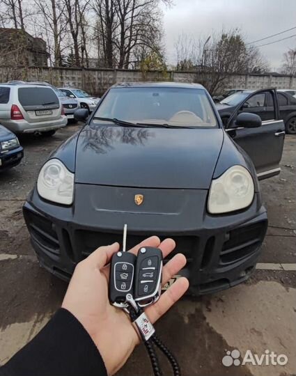 Ключ Porsche с привязкой к автомобилю