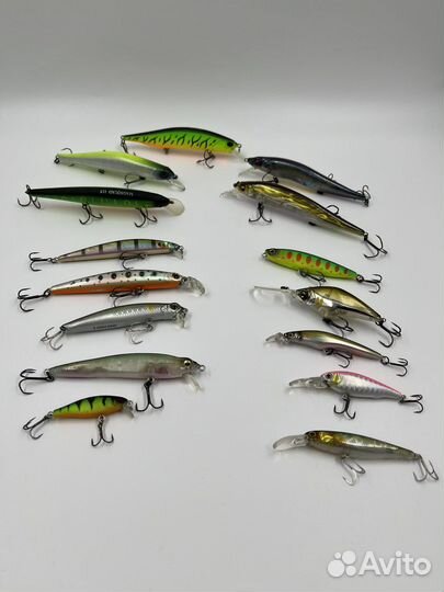 Воблеры megabass, Jackall, zipbaits