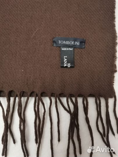 Шарф новый Tombolini шерсть