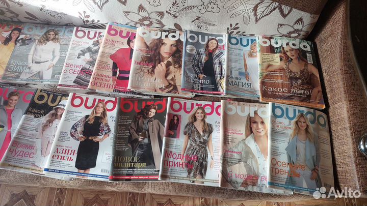 Журналы burda разных годов