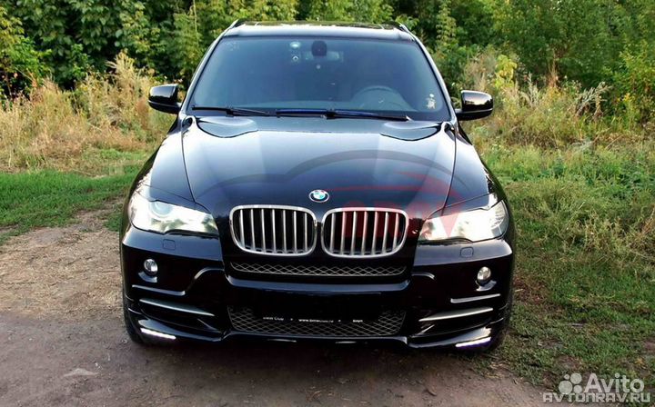 Реснички Performance на фары для BMW X5 E70