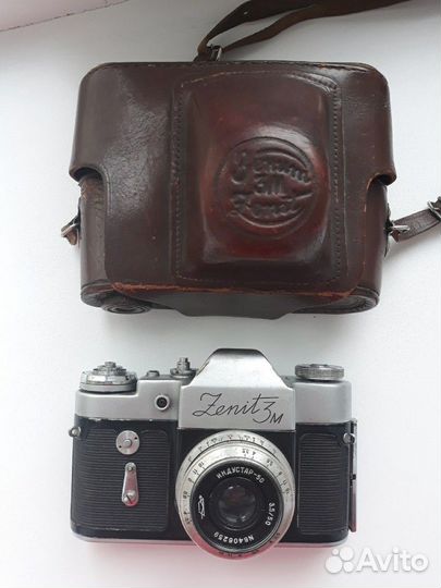 Плёночный фотоаппарат Зенит-3М СССР 1961 год
