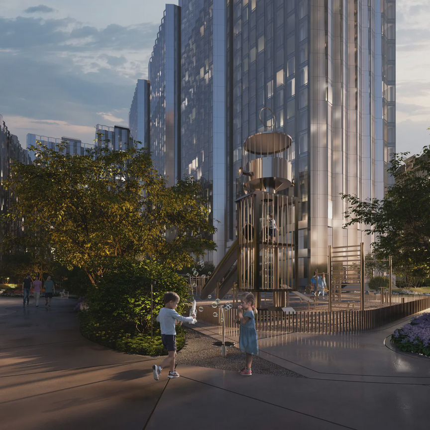 3-к. квартира, 89,6 м², 10/26 эт.