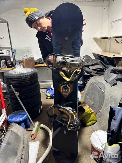 Сноуборд + крепления Burton