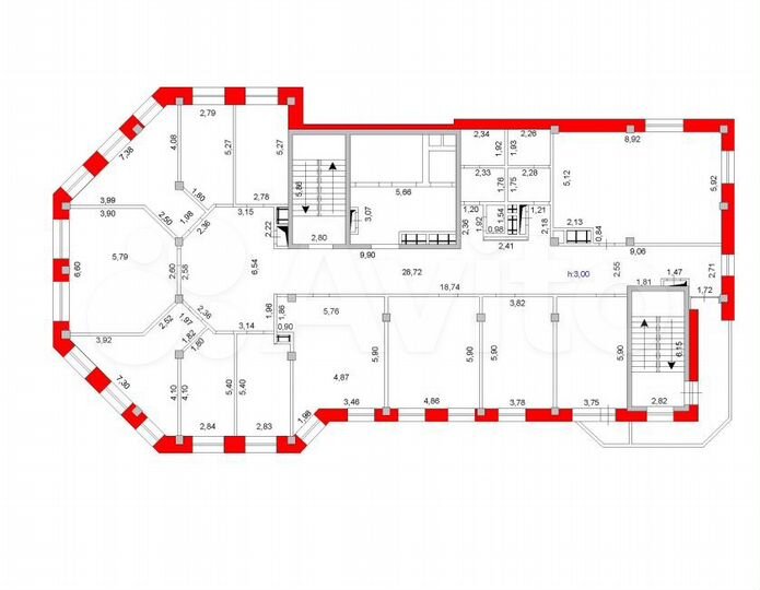 Продам офисное помещение, 460 м²