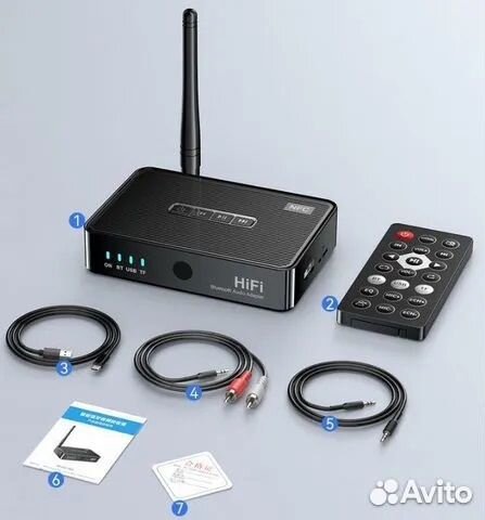 Адаптер Bluetooth Reciever / Ресивер Tubon M3