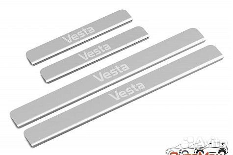 Накладки порогов LADA Vesta/SW/SW Cross 2015/2017