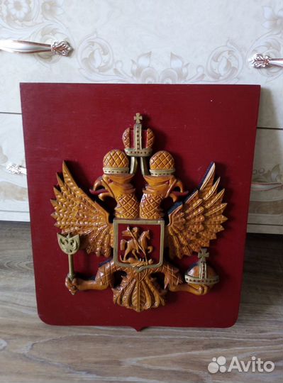 Герб России ручная работа