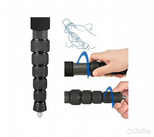 Монопод Sirui P-326 углепластик (без головы)