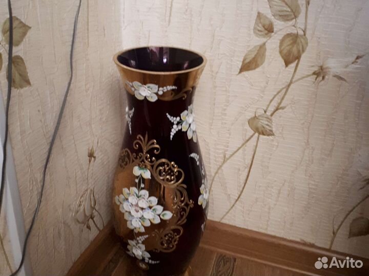 Вазы богемия