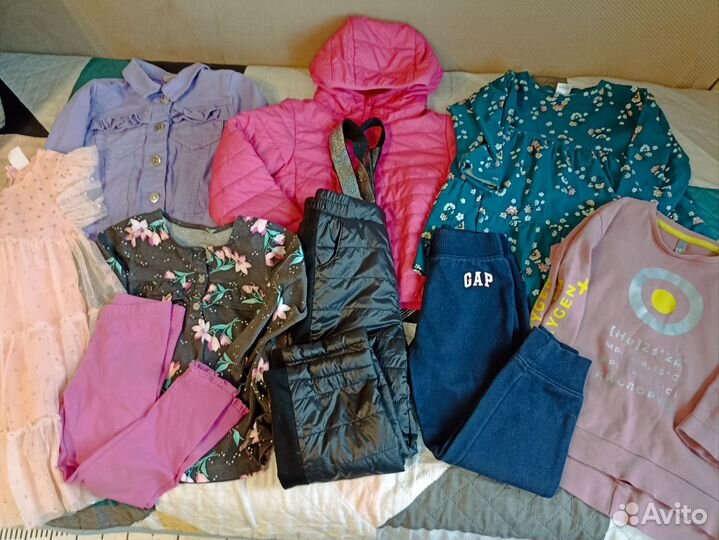 Пакет вещей на девочку