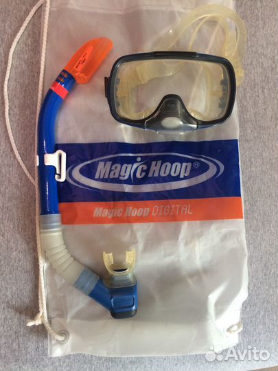 Маска и трубка для плавания Tusa Hyperdry