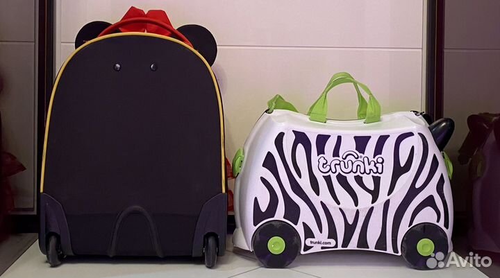 Детский чемодан Samsonite и Trunki