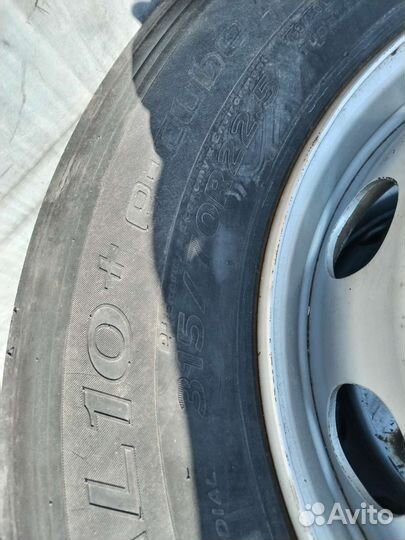 Продам колеса hankook 315 70 r22. 5 на дисках