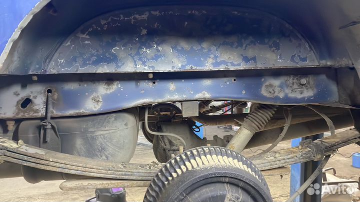 Пескоструйная обработка днища автомобиля