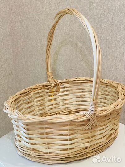 Корзины плетеные из ивы