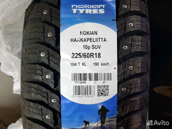 Nokian Tyres Hakkapeliitta 10 225/60 R18
