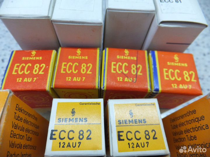 ECC81, ECC82, EC88 Siemens