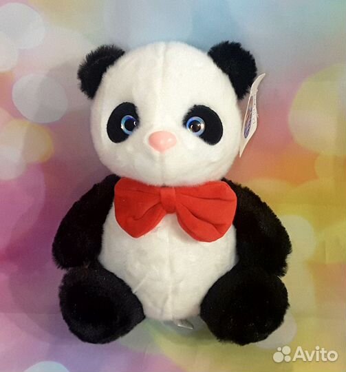 Панда с бабочкой мягкая игрушка