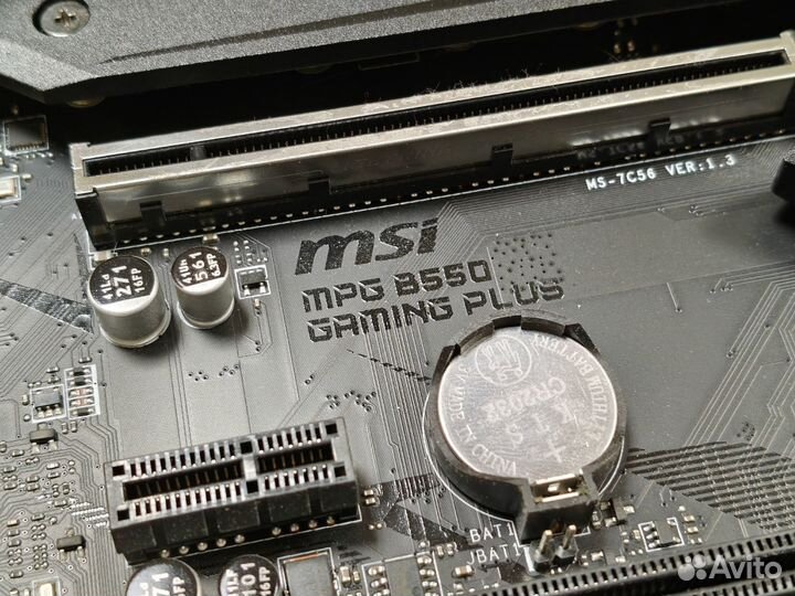 Материнская плата MSI MPG B550 gaming plus, Socket