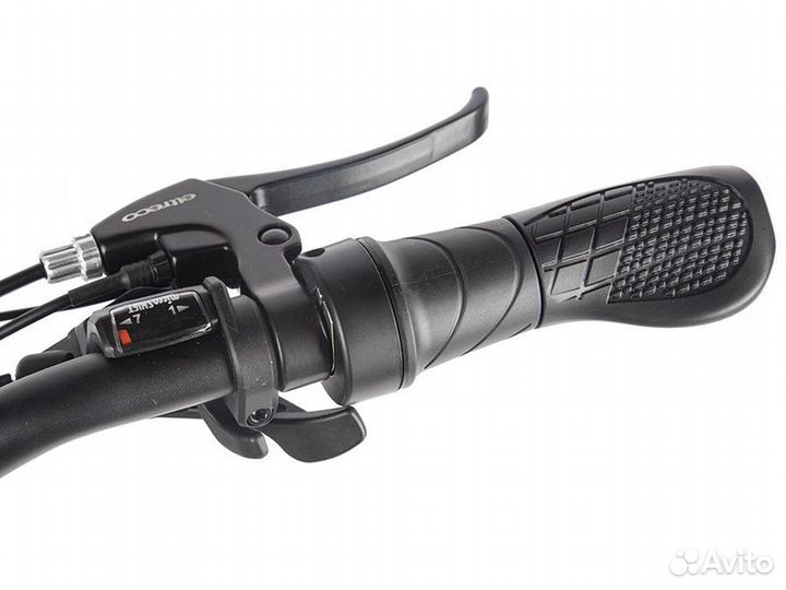 Электровелосипед Eltreco XT 600 D (серо-синий)