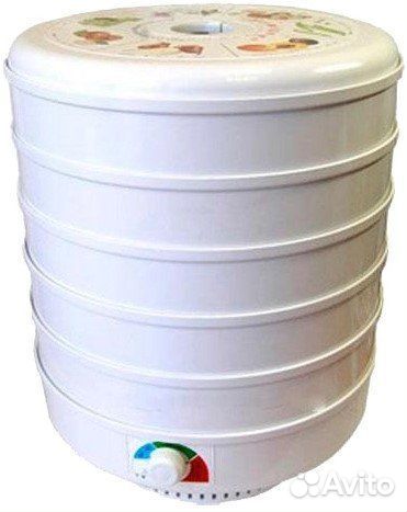 Новая Сушилка Ветерок (5 поддонов) белый, 500 Вт