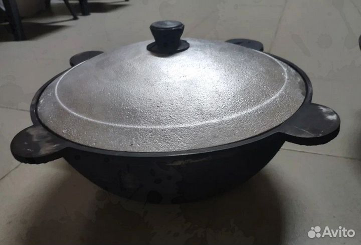 Казан чугунный узбекский