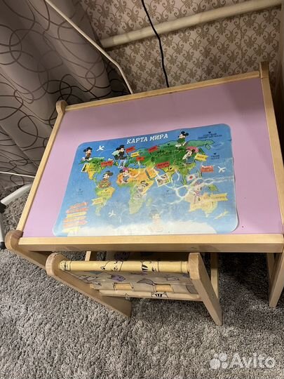 Стол и стул для девочки