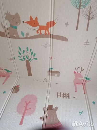 Складной детский коврик