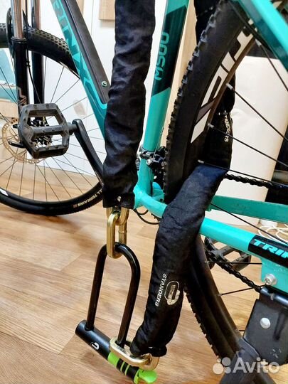 Противоугонная цепь с замком