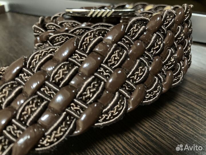 Ремень женский коричневый