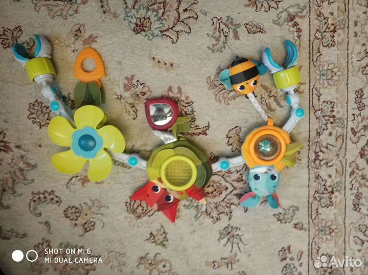 Развивающий коврик tiny love 4шт