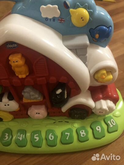 Игрушка Ферма музыкальная на русском и английском