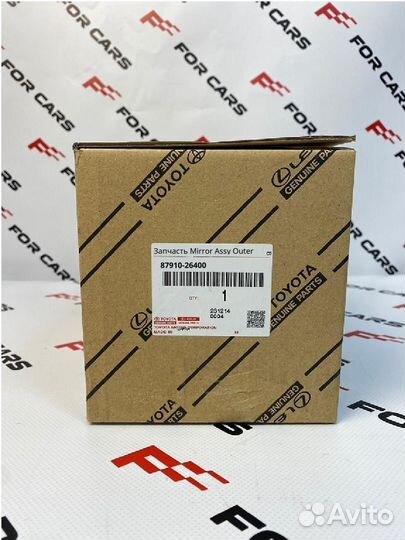 Запчасть Mirror Assy Outer