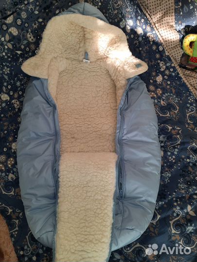 Конверт на выписку для мальчика зима