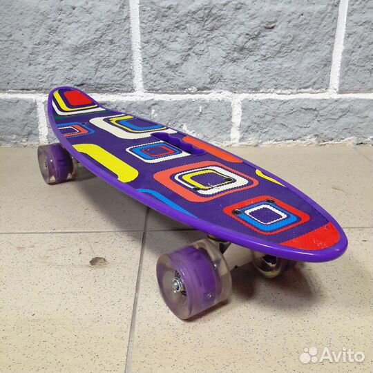 Пенни борд графити