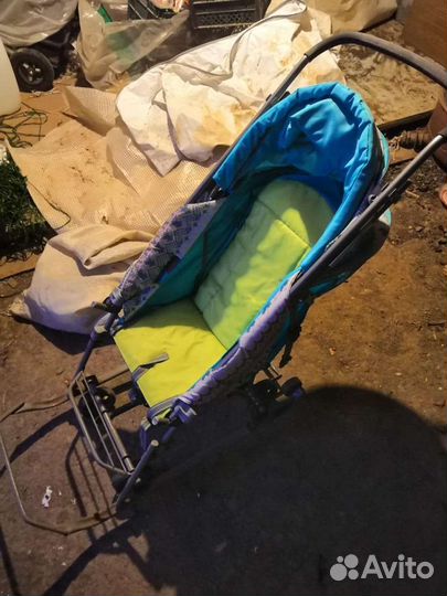 Детские санки коляска бу