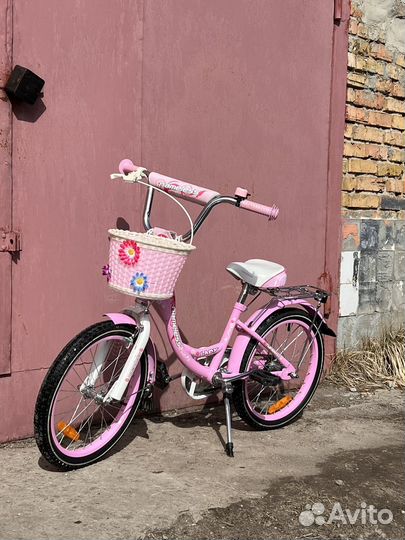 Велосипед детский 18 дюймов для девочки