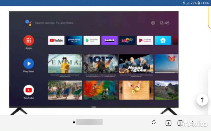 Телевизор smart tv Haier 43 дюйма новый