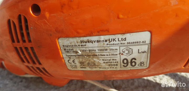 Электро триммер Husqvarna