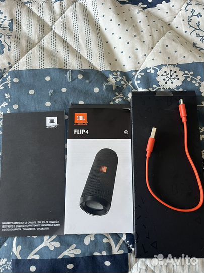 Портативная колонка JBL flip 4 оригинал 20 Вт