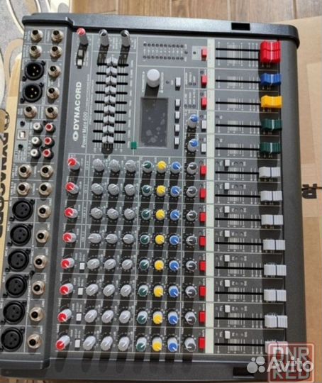 Цифровой микшерный пульт с усилителем