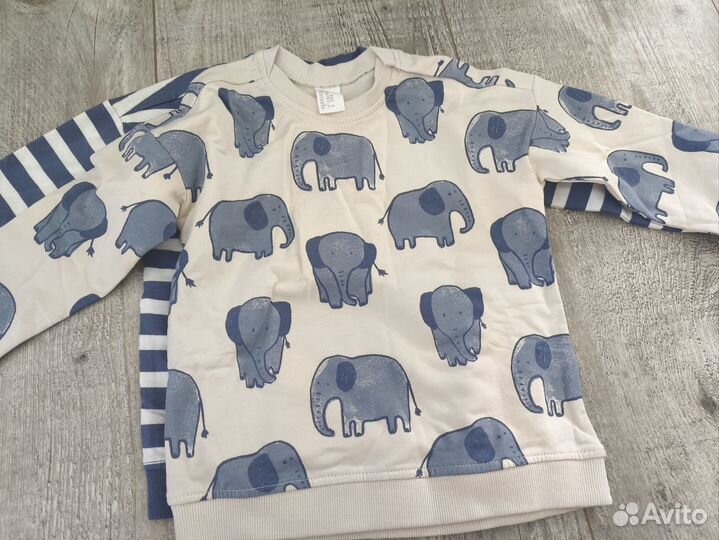 H&M слипы,одежда 80,92см,пижама 86см новые