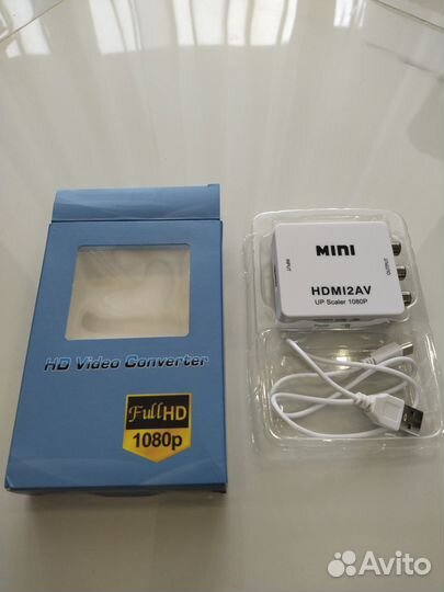 Переходник AV RCA - hdmi